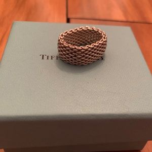 Tiffany & Co mesh ring